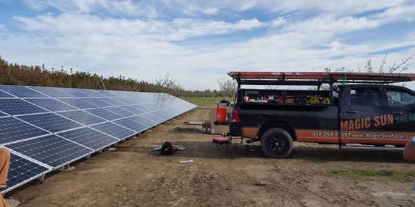 Ground Mount Solar Panels Installedd